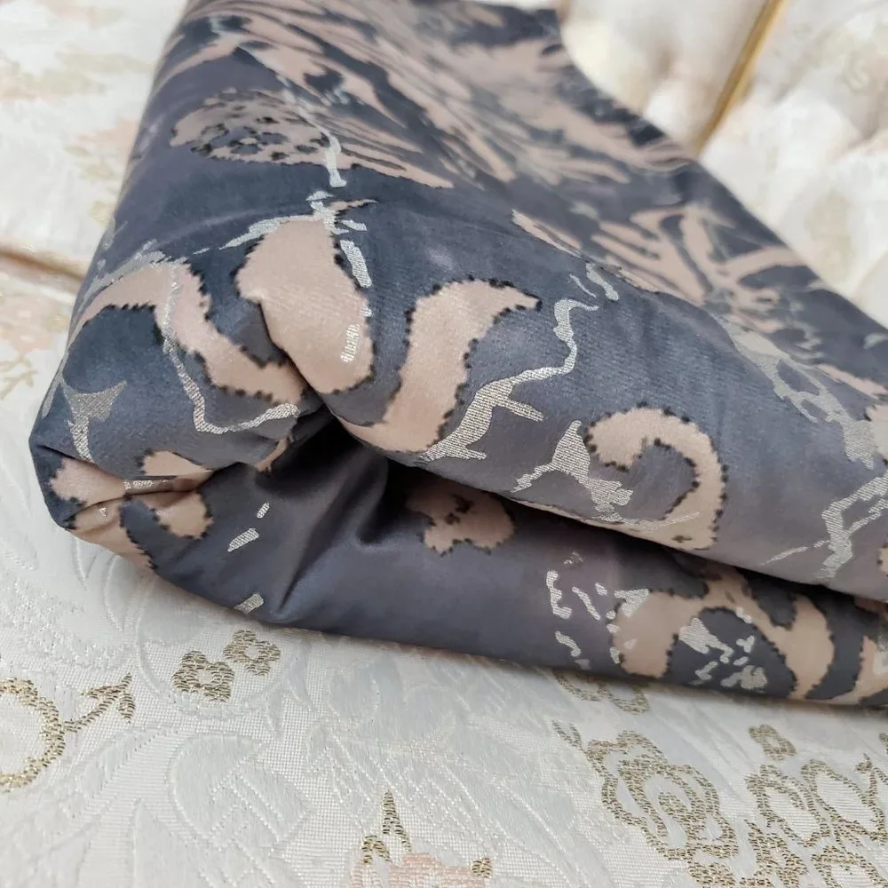 Callisto Home Velvet Metallic Queen Size Luxury Duvet Cover Set